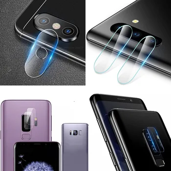 10VNT Galinio vaizdo Kameros Objektyvo apsaugos Samsung Galaxy S10 5G S8 S9 Plus 20 Pastaba Ultra 10 Note9 8 Grūdintas Stiklas, Apsauginė Plėvelė