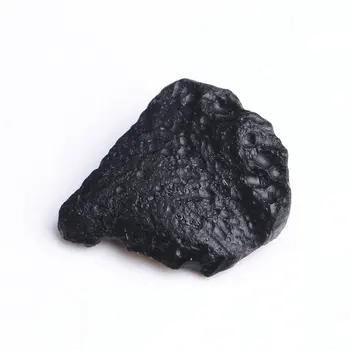 1PC Natūralus Juodas Indochinite Stebuklinga Tektite Grubus Meteoritas Kosmoso Uolienų Mineralinės Akmens Pavyzdys Dovana 