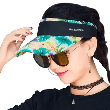 Apsaugos nuo saulės, Skrybėlę, Moteris Vasaros Kelionės Lauko skėtį nuo saulės Bžūp 2021 Mados Naujų Anti-ultravioletinių Pavasario Paplūdimys Tuščias Viršų Skrybėlės