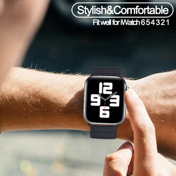 Blogai PASIDARYK pats Silikono Dirželis Apple Žiūrėti 6 5 4 3 SE juosta 40mm 44mm 38mm 42mm smartwatch apyrankė Sporto apyrankę iWatch 