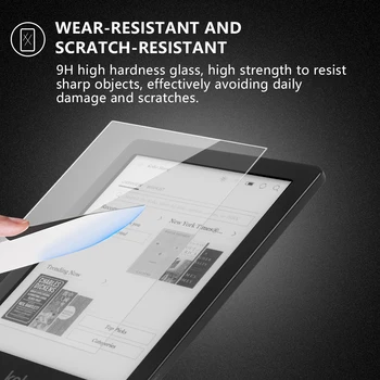 ENKAY 6 Colių Visiškai Padengti Apsauginiu Stiklu Pakurti Paperwhite4 2018 Mini PET HD Screen Protector, E-book Reader