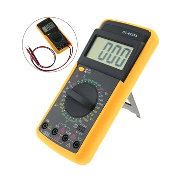 Skaitmeninis Multimetras DC/AC Ammeter Voltmeter Srovės Varžos Testeris-LCD Ekranas Srovės Matuoklis