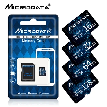 Originalus Micro SD Kortelę 64GB SDXC 128GB Didelės Spartos C10 Atminties Kortelė 32 GB, 16 GB flash kortelės Tarjeta Micro kortelė su adapteriu