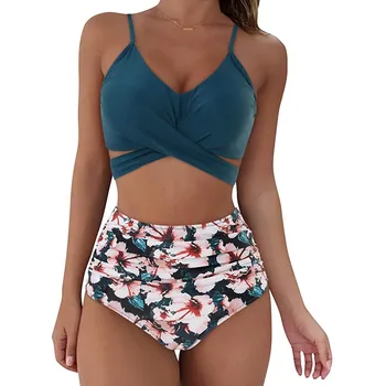SAGACE Rodo, aukštas ir plonas, seksuali vientisa spalva padalinta nei bikini hot spring plaukimo moteriški drabužiai paplūdimio drabužiai 2021 m. vasaros, nauja