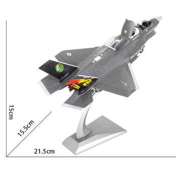 1/72 Lydinio Amerikiečių F-35 II Joint Strike Fighter Plokštumos Orlaivio Modelis Su Stendas Lentelės Viršuje Dekoras