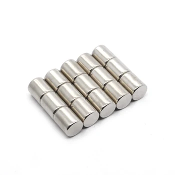 50Pcs Mini N35 Apvalus Magnetas, 8x1 8x3 8x4 8x10 mm Neodimio Magnetas Nuolatinis NdFeB Super Stiprūs, Galingi Magnetai