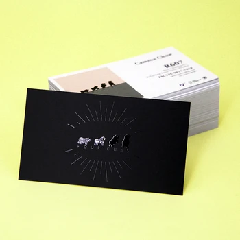 Vietoje UV vizitinę kortelę Custom print 300gsm Padengtas popierius 100 & 200pcs Spalvotas spausdinimas Vietoje UV paviršiaus apdorojimo Nemokama projektavimo 9*5.4 cm