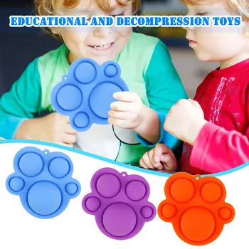 Vaikai Dovanų Montessori Antistress Fidget Žaislai Paprasta Dimple Žaislas Slėgio Atsarginiais Valdybos Valdytojas Švietimo Žaislas Dovana Brinquedos