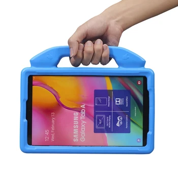 Dangtelis Skirtas Samsung Galaxy Tab 10.1 2019 SM-T510 SM-T515 atveju viso kūno Vaikams atsparus smūgiams Tablet Coque 