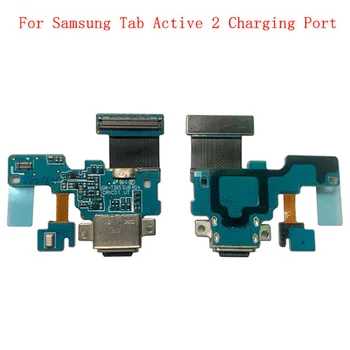 USB Įkrovimo lizdas Jungtis Valdybos Dalių Flex Kabelis Samsung Tab Aktyvios 2 T395 Flex Kabelis Pakeitimo Dalis