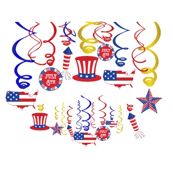 Liepos 4-ąją Amerikos Nacionalinės Dienos Dekoracijos JAV Vėliava Plokštės, Servetėlės, Vienkartiniai Indai, Nustato Nepriklausomybės Dienos Partija Pasisako