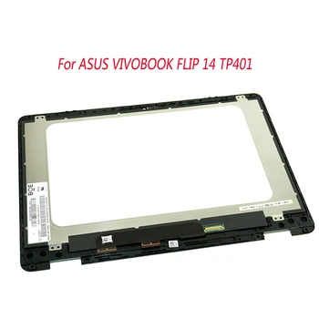 14 COLIŲ LCD LED EKRANO ASUS VIVOBOOK APVERSTI 14 TP401 TP401C TP401N lcd matricos touch 