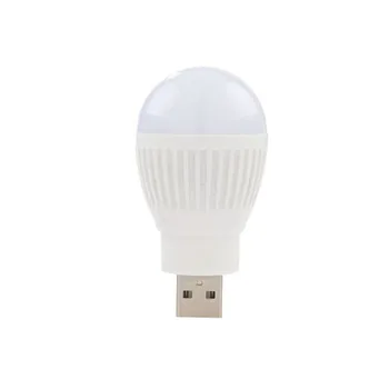 Naujausias Mini USB LED Šviesos Nešiojamų 5V 5W Energijos Taupymo Kamuolys Lempos Lemputė Nešiojamojo kompiuterio USB Lizdą PLDI889