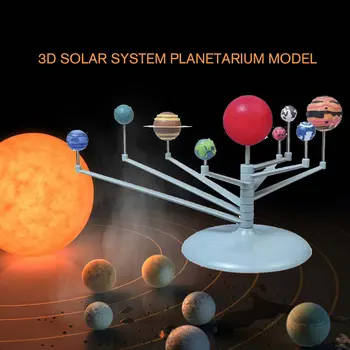 Naujoji Saulės Sistema Planetariumas Modelio Rinkinio Astronomijos Mokslo Projekto 