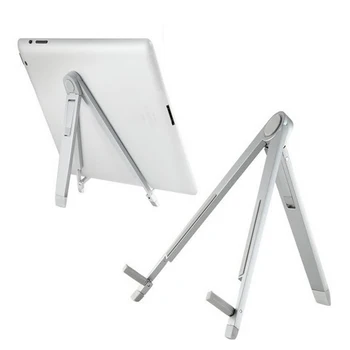 Besegad Universalus Nešiojamas Sulankstoma Reguliuojamas Aliuminio Lydinio Stend Trikojo Pagrindo atraminis Stovas Laikiklis Laikiklis iPad Tablet PC