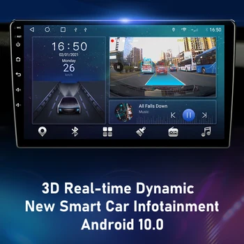 Android 10.0 2 Din Car Stereo garso Radijo Skoda Yeti 5L 2009-Multimedijos Jutiklinis Ekranas Vaizdo Grotuvas 4G Wi-fi Garsiakalbis MP5