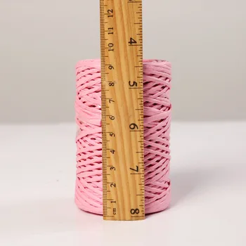 Creative su viela popieriaus virvę vaikų lopšelis audimo popieriaus rotango rankų darbo 