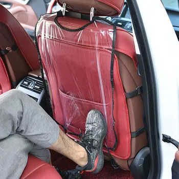 Skaidrūs Automobilio Galinių Sėdynių Organizatorius Laikymo Krepšys, Atsparus Vandeniui Apsauginis Sėdynės Atlošo F-Geriausias