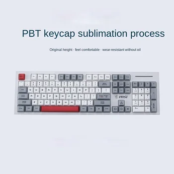 114-raktas Minecraft Temą Keycap Pixel Font PBT Sublimacijos Procesas Mechaninė Klaviatūra Keycap Cherry Labai Asmeninį Keycap
