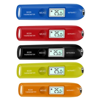 Nešiojamas Skaitmeninis Ir Spindulių Termometras Mini Pen Tipo Pramoninės Ne-Kontaktinis Termometras Metrų Home Office Temperatūros Matuoklis