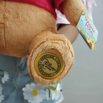 Nemokamas pristatymas Originalus Disney Winnie the Pooh Bear Nuraminti Pliušiniai Žaislai Aukštos Kokybės Gyvūnų Įdaryti Minkštos Lėlės, Žaislai Vaikams Dovanų