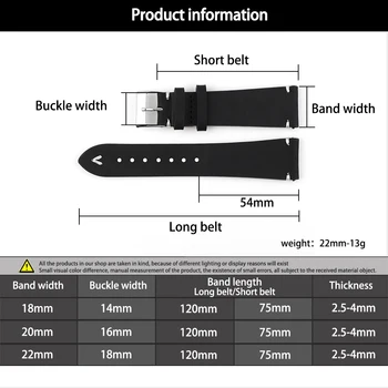 Retro natūralios Odos Watchband 20mm 18mm 22mm Juoda Ruda Rankų darbo Susiuvimo Žiūrėti Strap Quick Release Pakeitimo Vyrų Wristban