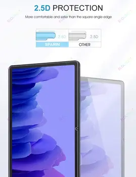 Galaxy Tab A7 10.4 2020 Screen Protector, T500 T505 T507 Grūdintas Stiklas Ekrano Filmas, 10.4 Colių 