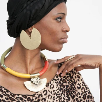 Afrikos moterų dideli auskarai, Afrikos centre stiliaus, asmenybės dideli auskarai, nerūdijančio plieno auskarai, papuošalai, dovanos