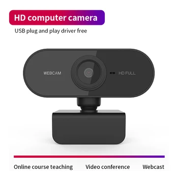 HD 720P Webcam Mini Kompiuteris PC WebCamera Kamera Su Mikrofonu Pasukti Kameros Kamera, Web Kamera, Web Cam Pk Kamera 1080p