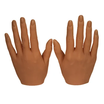 Silikono Praktikos Rankų Nagai Realus Asmuo, Pelėsių Manekenas Modelio Ekranas Silikono Praktika Rankas, Nagai Netikri Rankas