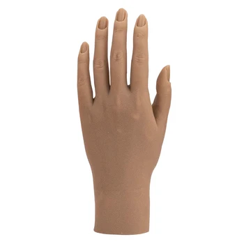 Pro Praktikos Nagų Dailės Vertus, Minkštas Mokymo Ekrano Modelis Rankas Lanksti Silikoninė Protezavimo Asmens Salonas, Manikiūro Įrankiai