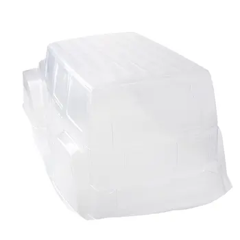 PVC Laipiojimo Automobilių Kieto Plastiko Permatomas kėbulą 313mm Wielbasis Axiale SCX10 Soft Shell 1:10 RC Vikšriniai Automobilių D90