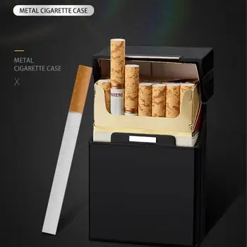Šviesos Aliuminio Cigarų, Cigarečių Atveju Tabako Savininko Kišenėje Lauke Talpykla Cigarečių Priedai Sandėlyje Dropshipping