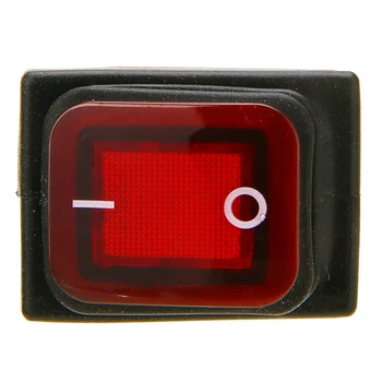 12V 4 Pin Automobilį Auto Rūko žibintų Svirtinis Jungiklis, Jungiklis Raudona LED prietaisų Skydelio Pardavimo
