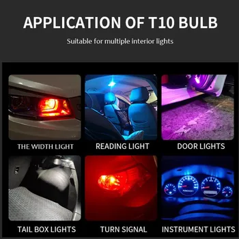 Automobilio stilius Auto Led Lemputės Licenciją Plokštelės Šviesos ford fusion ssangyong kyron kia optima bmw x5 e70 