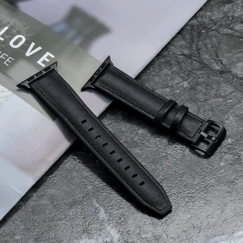 Silikono Oda Watchband Už iwatch 1 2 3 4 5 6 SE Aukščiausios Kokybės Medžiagos Pakeisti Wriststrap 42mm 44mm Apple Žiūrėti 38mm 40mm