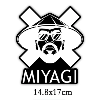 Trys Ratels TZ-2003 m.# 14.8x17cm Hip-Hop Žvaigždė MiyaGi Vinilo Automobilių Lipdukas Lipdukas Auto Lipdukai