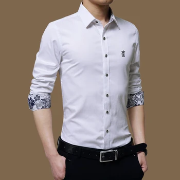 2021 Sergio K Aramy ALEATORIKA Vyrų marškinėliai spausdinimas plonas megztinis ilgomis rankovėmis socialinės atsitiktinis viršų išsiuvinėti aukštos kokybės marškinėliai