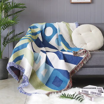 Nauji karšto pardavimo mesti antklodę paprasta šiuolaikinės Sofos rankšluostį Šiaurės dekoratyvinis lovatiesė dvipusė sofa cover svertinis antklodė kilimas
