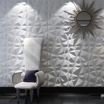 3.2 ft/1m 4pcs 50x50cm 3D sienų lipduko 3D trimatis dekoratyvinis kambarį tapetai, freskos vandeniui vonios kambarys, virtuvė,