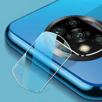4 in 1 Grūdintas Stiklas Xiaomi Poco M3 X3 X2 F2 M2 Pro 3D Screen Protector, Pridėti vaizdo Kameros Objektyvas Filmas Poco X3 NFC M3 Stiklo