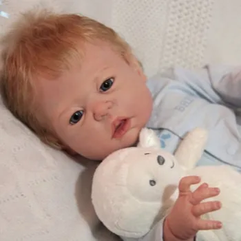 22 Colių Dakota Reborn Baby Jaunikliai Bebe Vinilo Lėlės Unpainted Nebaigtų Dalių 