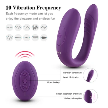 Makšties Čiulpti U Formos Vibratorius 10 Greičių Vibracija, Oralinis Seksas, Siurbimo Klitorio Stimuliatorius Moterų Masturbacija Sekso Žaislai Moterims