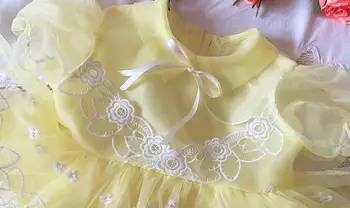 Vasarą Ispanijos Lolita Princess Kamuolys Suknelė Nėrinių Akių Susiuvimo Trumpas Rankovės Derliaus Gimtadienio Velykų Eid Šalis Suknelė Mergaitėms A114