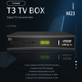 DVB T2 TV USB WIFI imtuvas DVB T2 skaitmeninės TV imtuvas parama 
