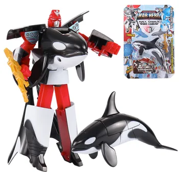 Vaikų Žaislų Transformatorių Robotas Ryklys Vandenyno Anime Statulėlės Hobis Konstruktorius Dovana Veiksmų Skaičius, Žaislai Vaikams oyuncak
