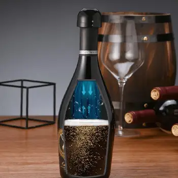 Silikono Uždaromos Šampano Kamščiu 1Pc Dulkių Raudonojo Vyno Butelio Dangtelis Kamštis Dulkių Gruntas Vyno Kamščiu Šviežių Vynuogių Valdytojas Virtuvės Ba