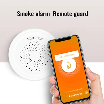 NAUJAS ZigBee Smart Gamtinių Dujų Nuotėkio Jutiklis / Dūmų Detektorių Tinklas, Signalizacija Tuya Smart Gyvenimą,Suderinamą su Alexa 