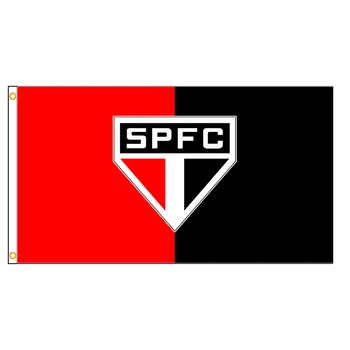 90x150cm 120x180cm Brazilijos San Paulo Futebol Clube Fc Vėliava