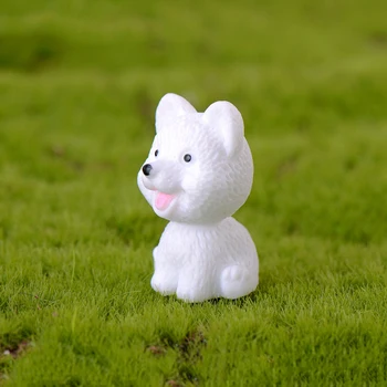 Mini Dervos Šuo Ornamentu Modeliavimas Mielas Mikro Kraštovaizdį 